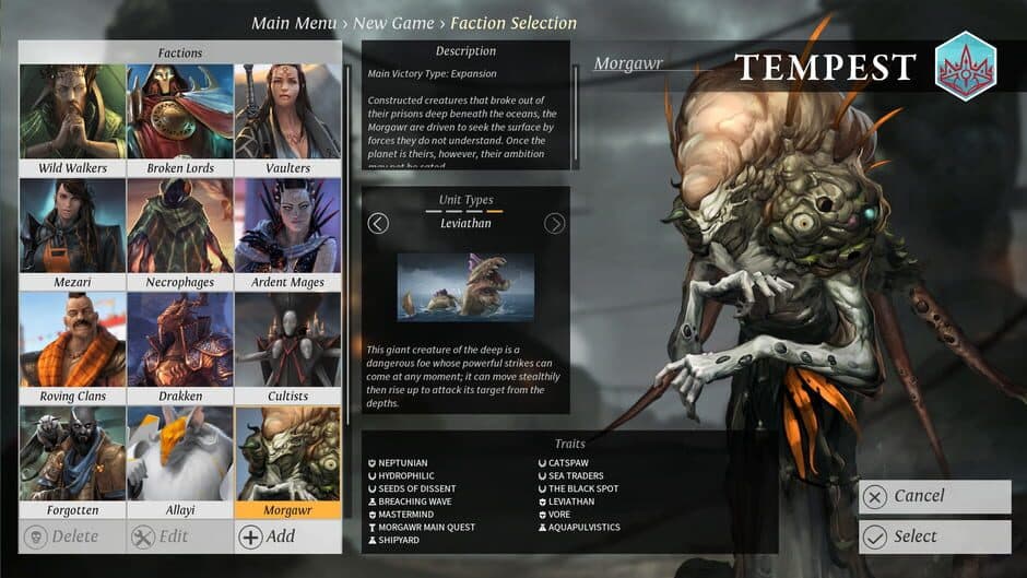 Скриншот 1 из Endless Legend: Tempest