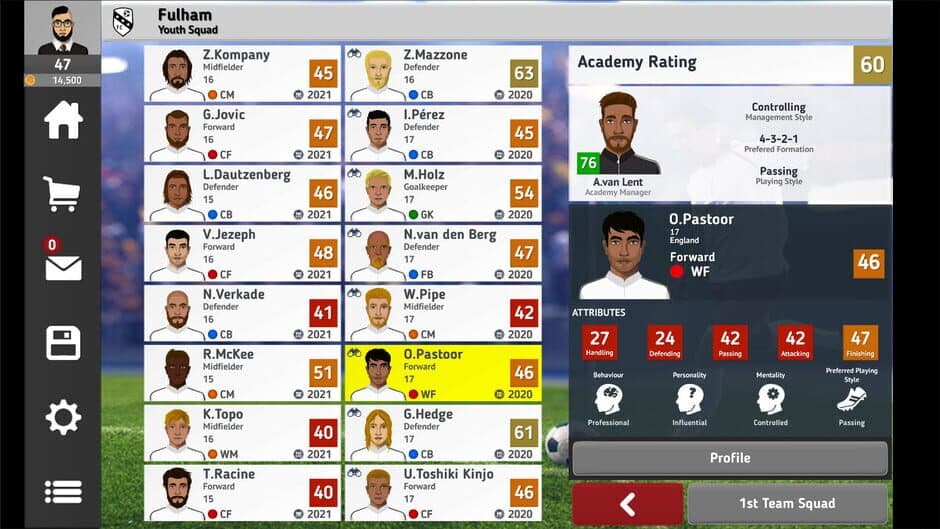 Скриншот 6 из Club Soccer Director 2021
