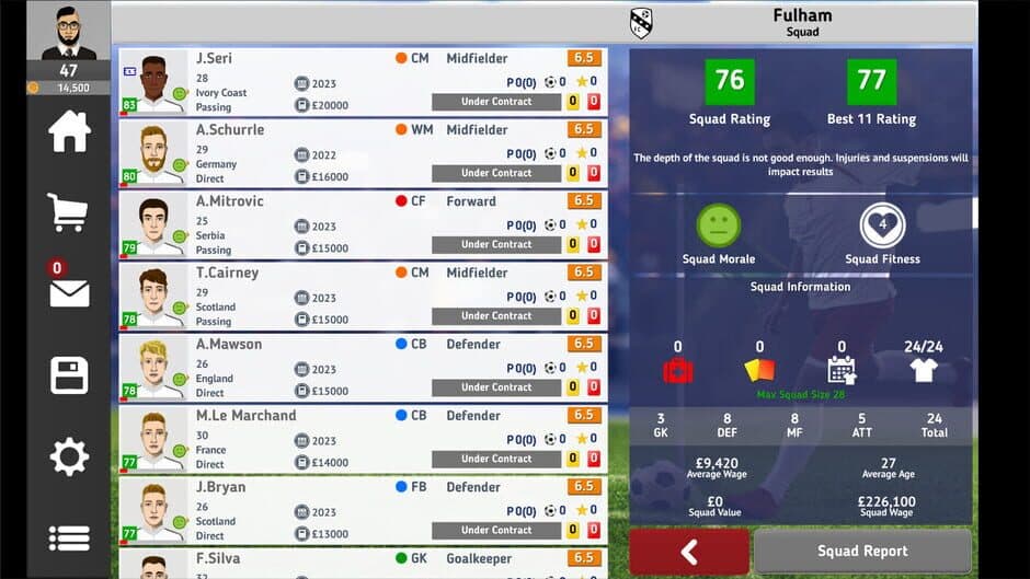 Скриншот 7 из Club Soccer Director 2021