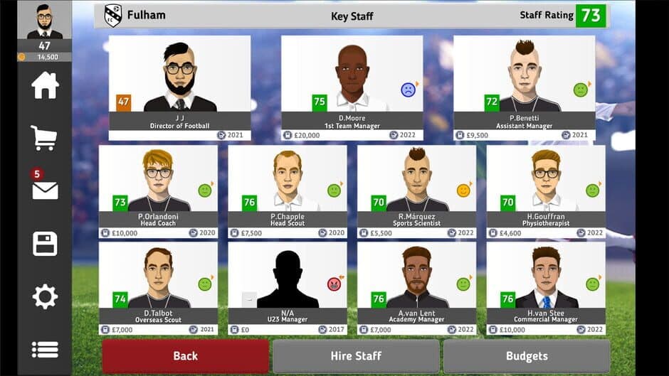 Скриншот 9 из Club Soccer Director 2021