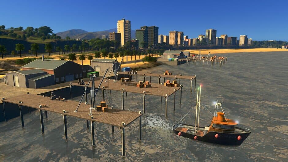 Скриншот 3 из Cities: Skylines - Sunset Harbor