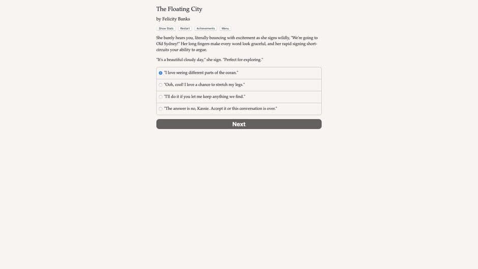 Скриншот 1 из The Floating City