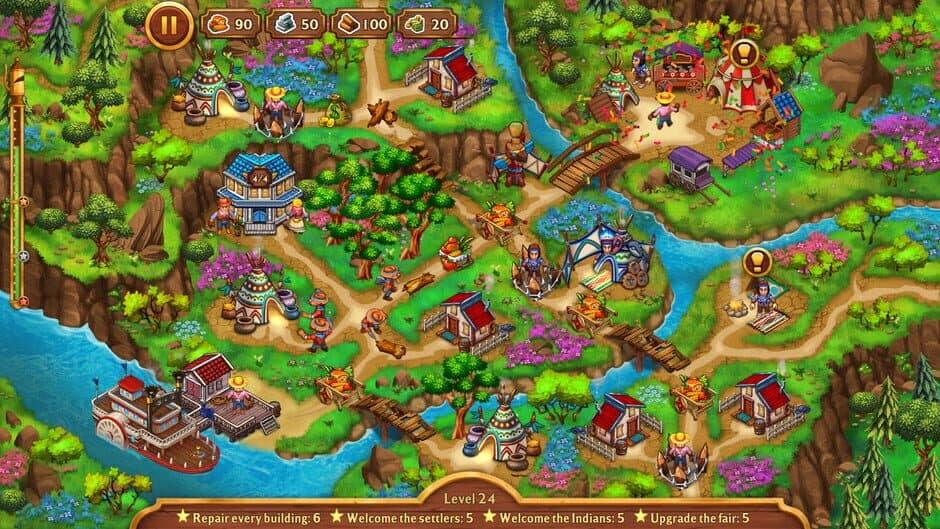 Скриншот 1 из Golden Rails: Small Town Story