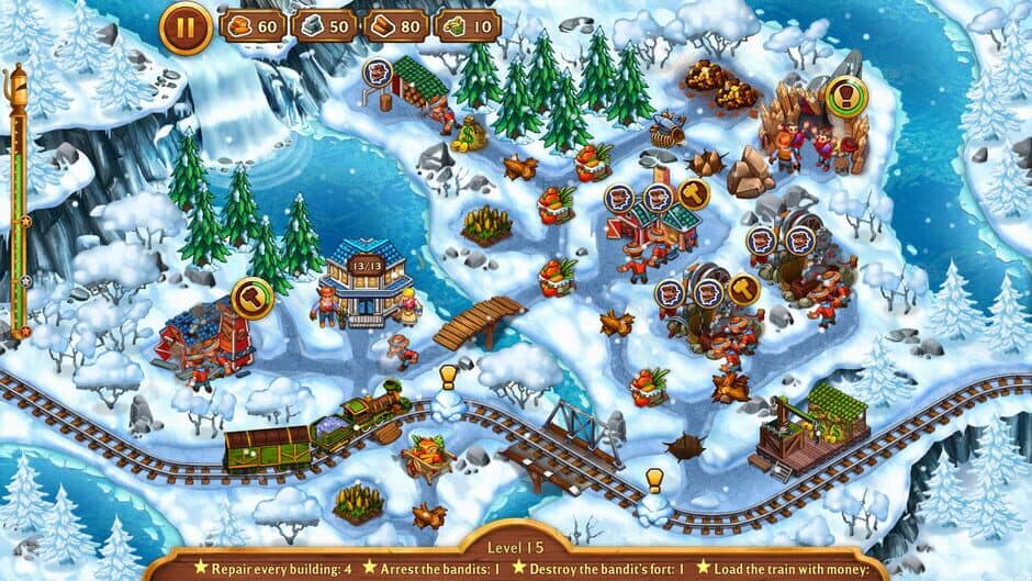 Скриншот 2 из Golden Rails: Small Town Story