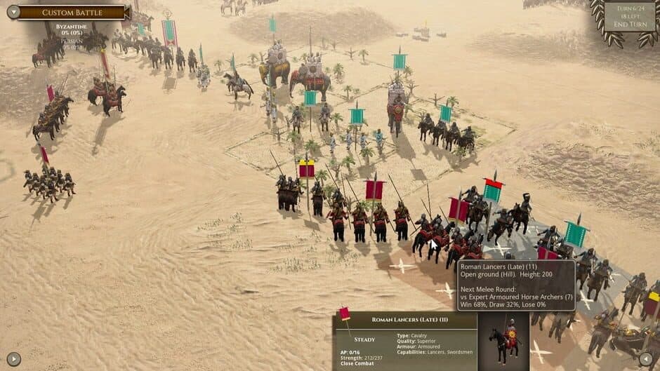 Скриншот 11 из Field of Glory II: Age of Belisarius