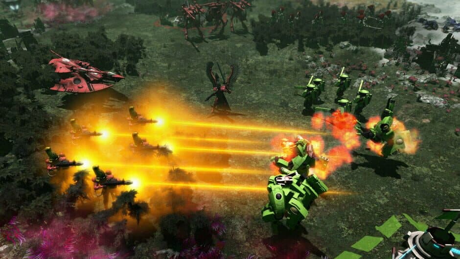 Скриншот 2 из Warhammer 40,000: Gladius - Relics of War: Craftworld Aeldari