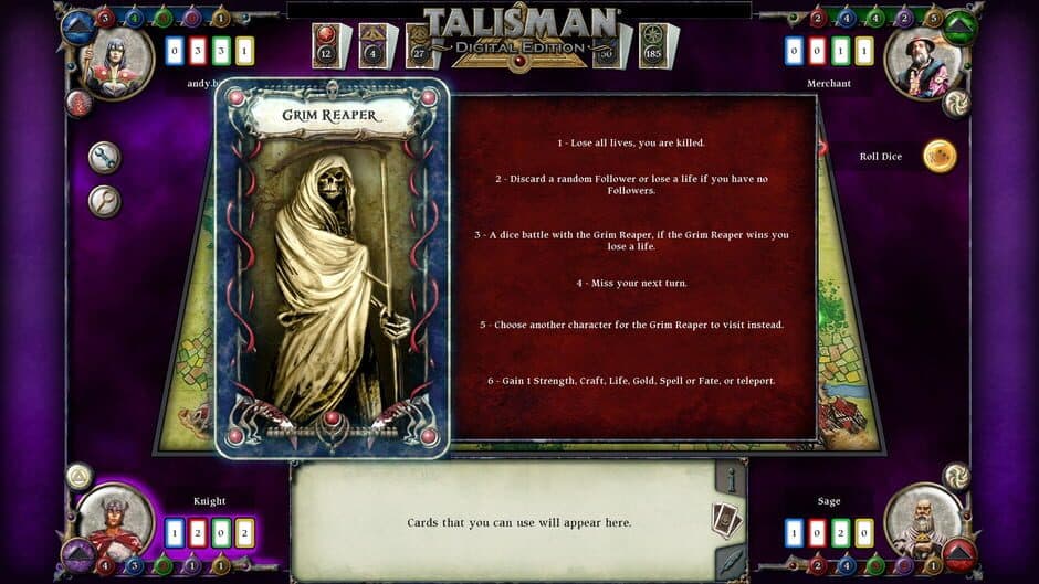 Скриншот 8 из Talisman: Digital Edition - The Reaper
