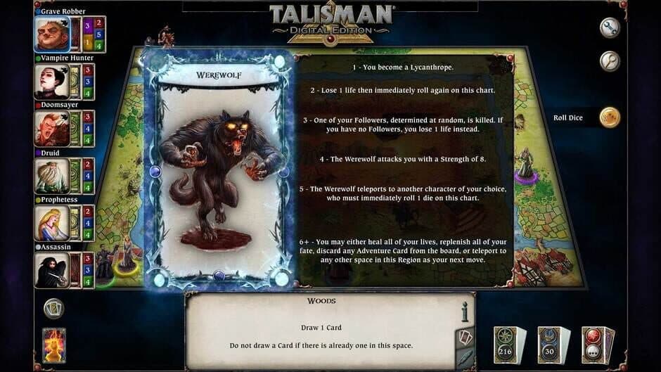 Скриншот 5 из Talisman: Digital Edition - The Blood Moon