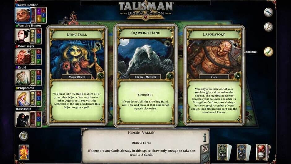 Скриншот 8 из Talisman: Digital Edition - The Blood Moon