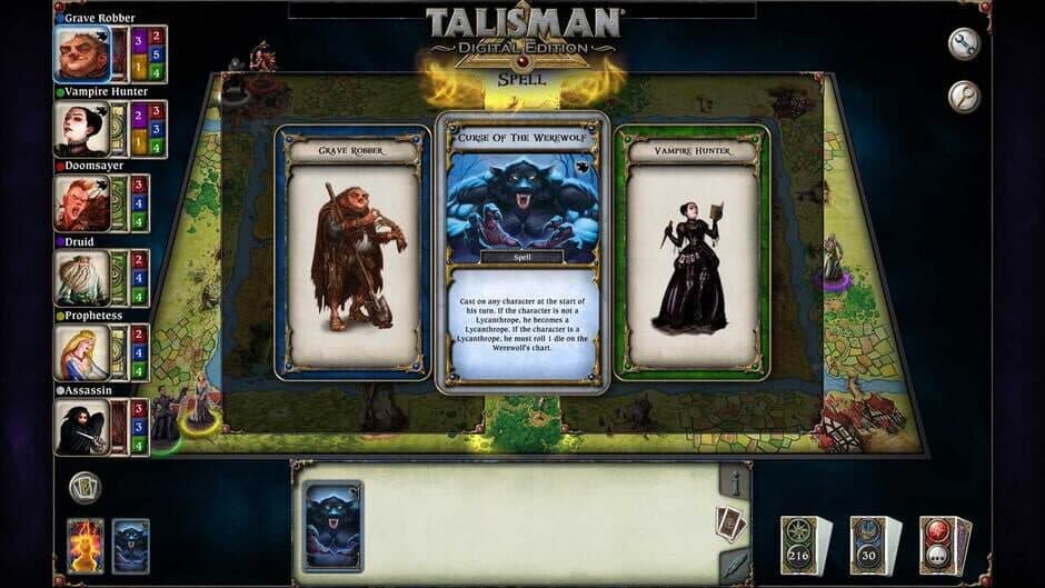 Скриншот 1 из Talisman: Digital Edition - The Blood Moon