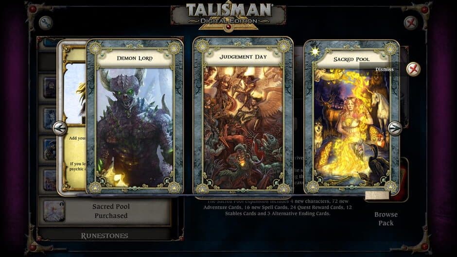 Скриншот 2 из Talisman: Digital Edition - The Sacred Pool