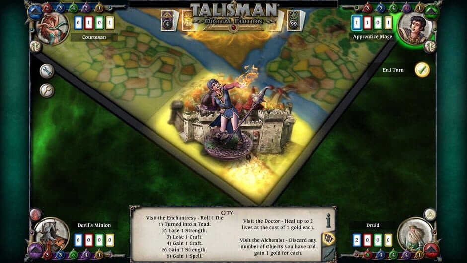Скриншот 2 из Talisman: Digital Edition - Apprentice Mage