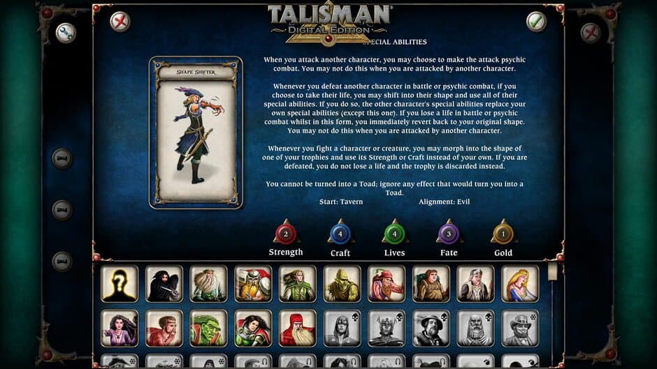 Скриншот 1 из Talisman: Digital Edition - Shape Shifter