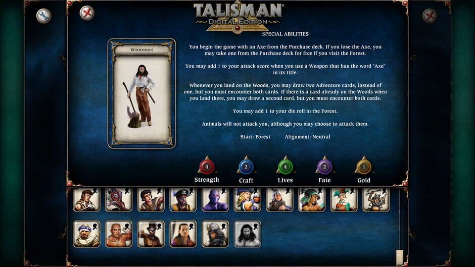 Скриншот 5 из Talisman: Digital Edition - Woodsman