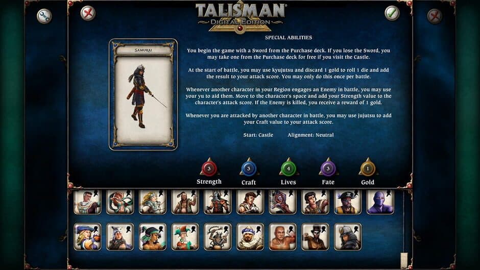 Скриншот 3 из Talisman: Digital Edition - Samurai