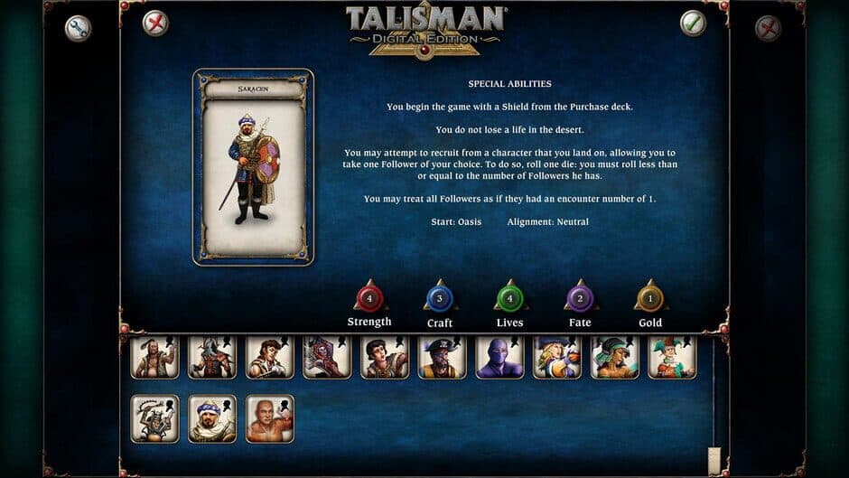 Скриншот 5 из Talisman: Digital Edition - Saracen