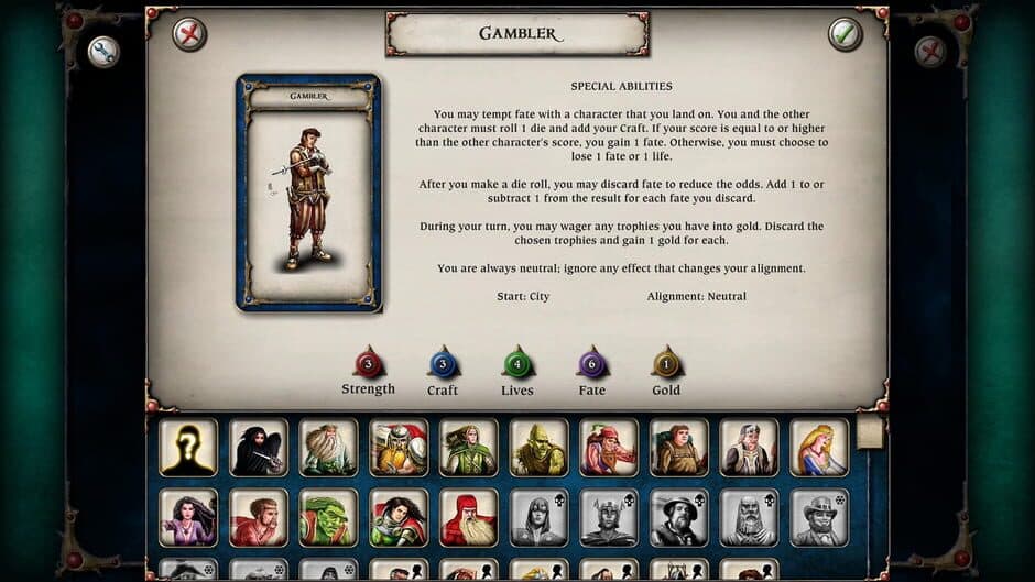Скриншот 4 из Talisman: Digital Edition - Gambler