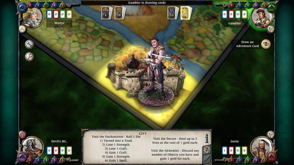Скриншот 3 из Talisman: Digital Edition - Gambler