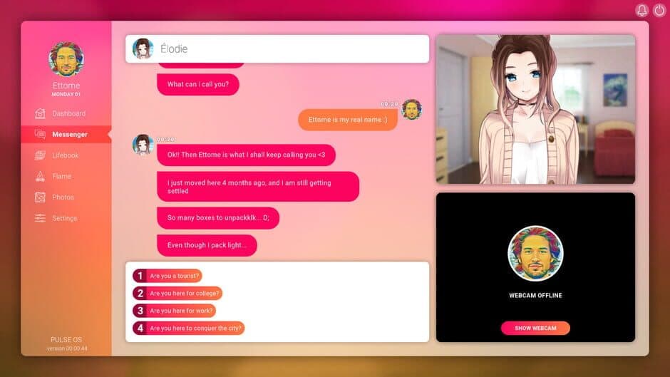Скриншот 3 из Typing Hearts