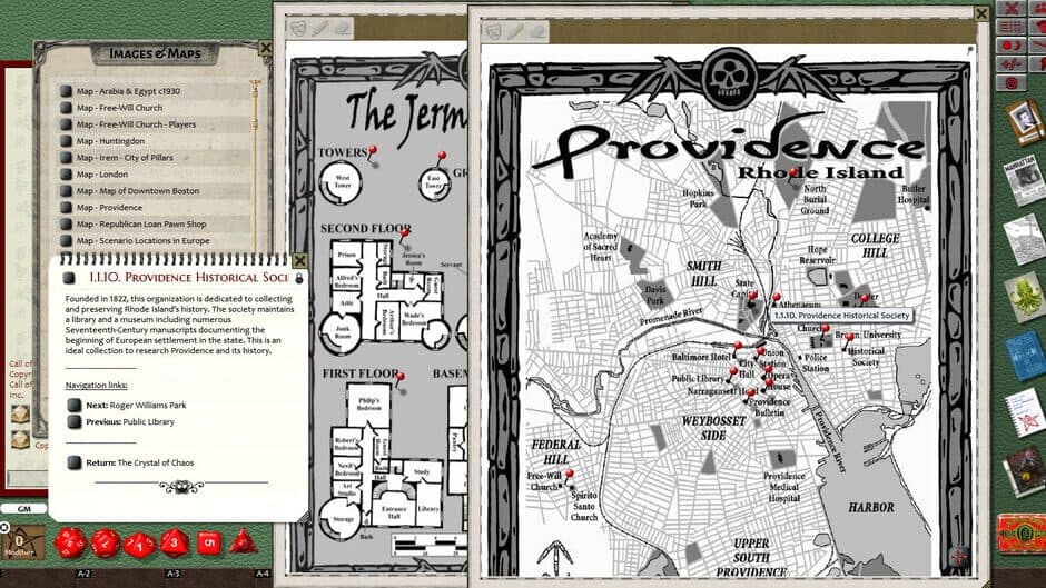 Скриншот 1 из Fantasy Grounds: Call of Cthulhu - The House of R'lyeh