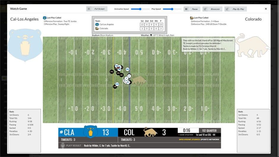 Скриншот 1 из Draft Day Sports: College Football 2021