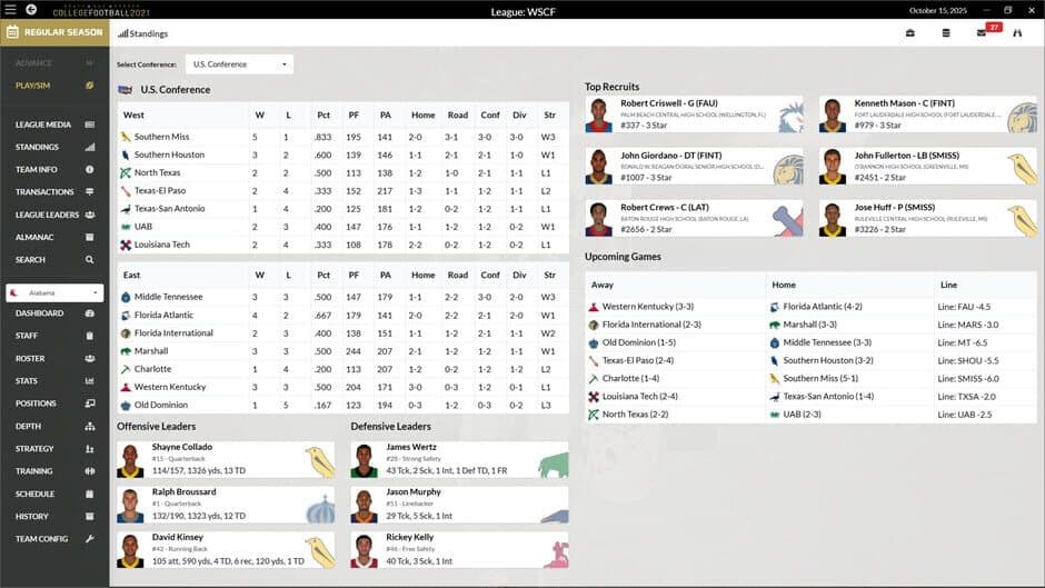 Скриншот 3 из Draft Day Sports: College Football 2021
