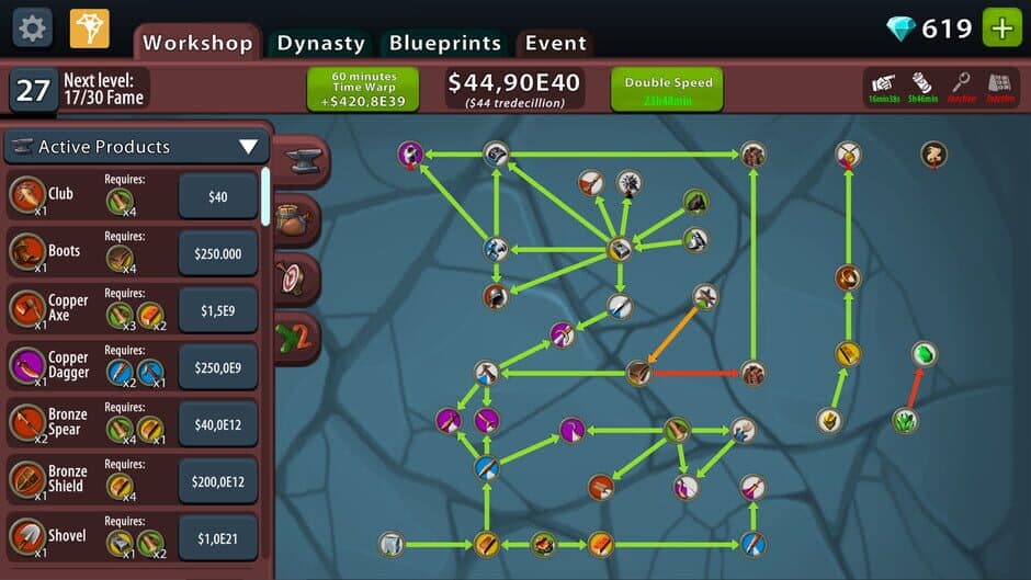 Скриншот 5 из Crafting Idle Clicker