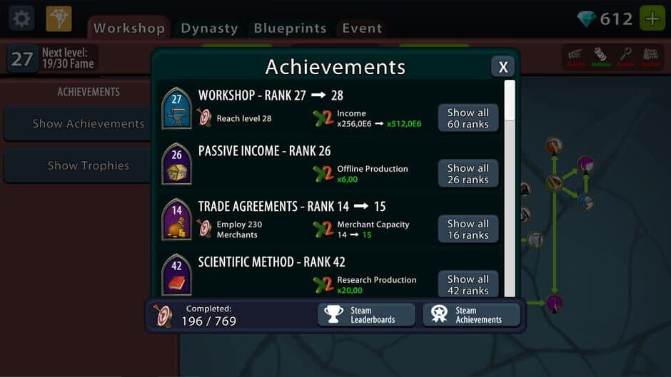 Скриншот 2 из Crafting Idle Clicker