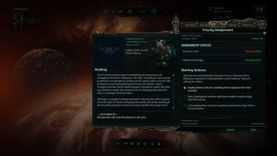 Скриншот 2 из Warhammer 40,000: Inquisitor - Martyr: Desperate Crusade