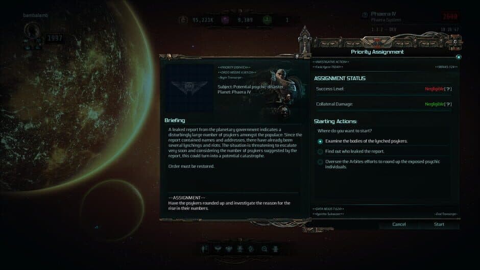 Скриншот 2 из Warhammer 40,000: Inquisitor - Martyr: Discordant Choir
