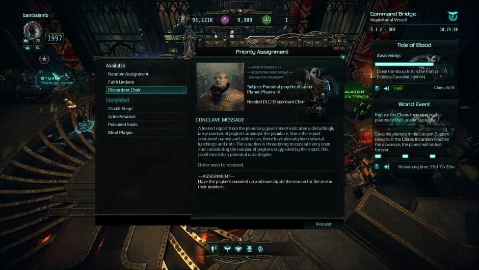 Скриншот 3 из Warhammer 40,000: Inquisitor - Martyr: Discordant Choir
