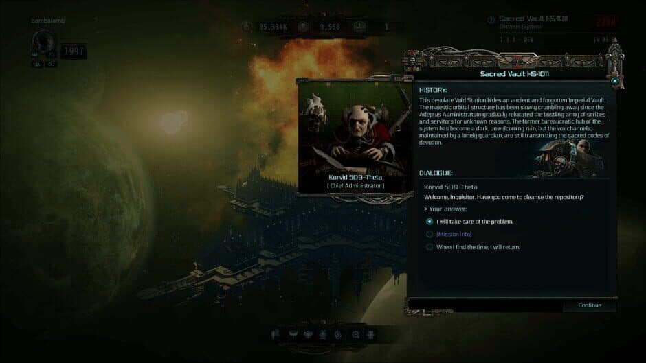 Скриншот 1 из Warhammer 40,000: Inquisitor - Martyr: Forgotten Arsenal