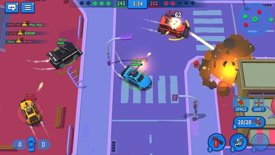 Скриншот 2 из Rage of Car Force: Car Crashing Games