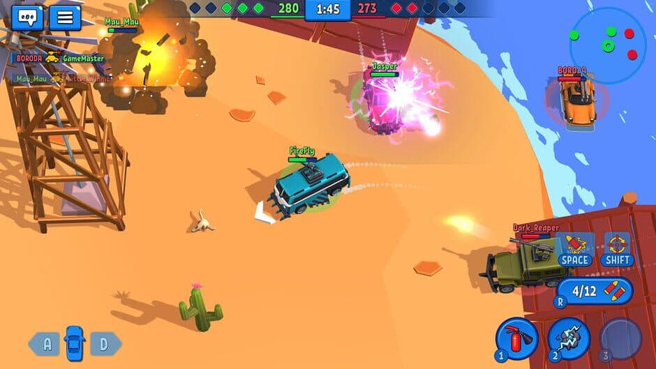 Скриншот 3 из Rage of Car Force: Car Crashing Games