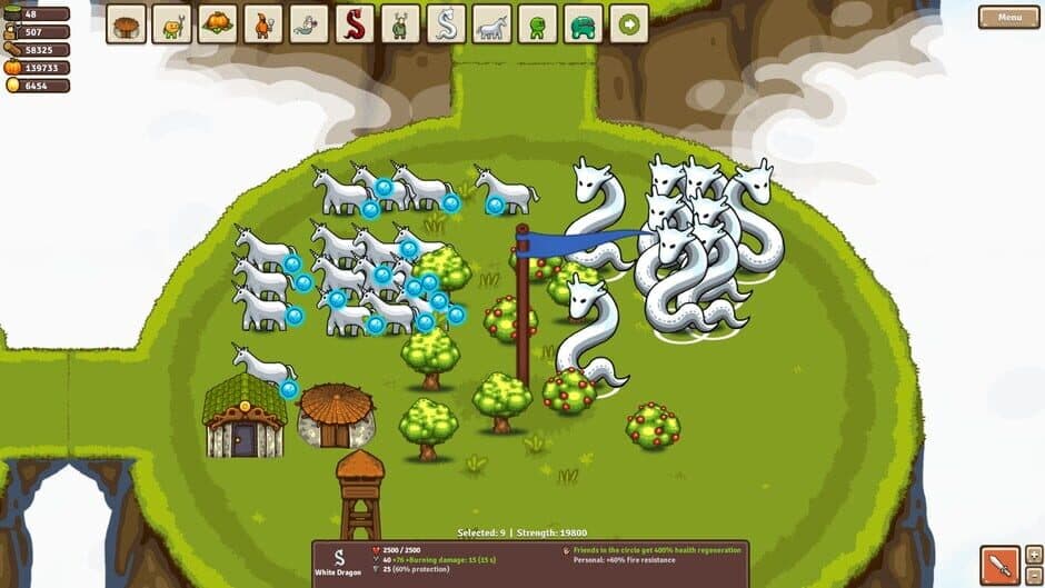 Скриншот 1 из Circle Empires: Apex Monsters!