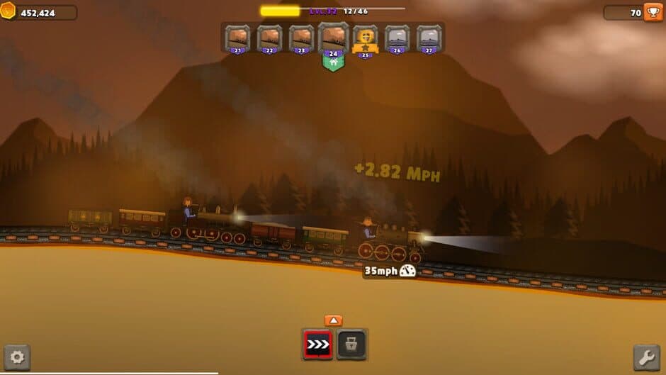 Скриншот 1 из TrainClicker Idle Evolution