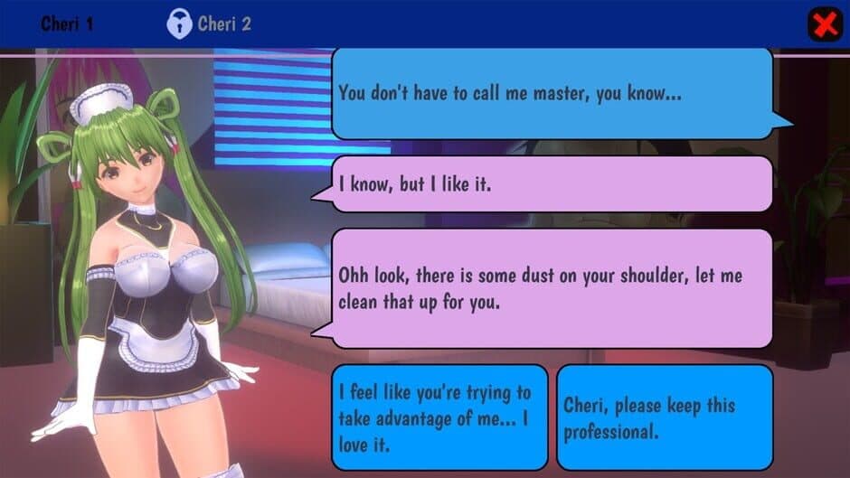 Скриншот 2 из Club Hentai: Girls, Love, Sex