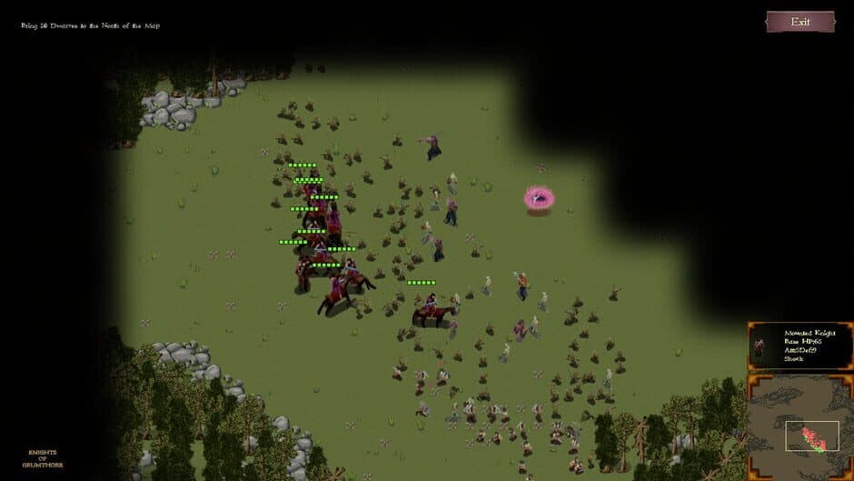 Скриншот 2 из Knights of Grumthorr