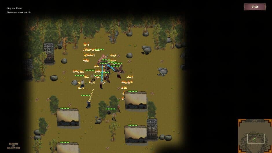 Скриншот 6 из Knights of Grumthorr