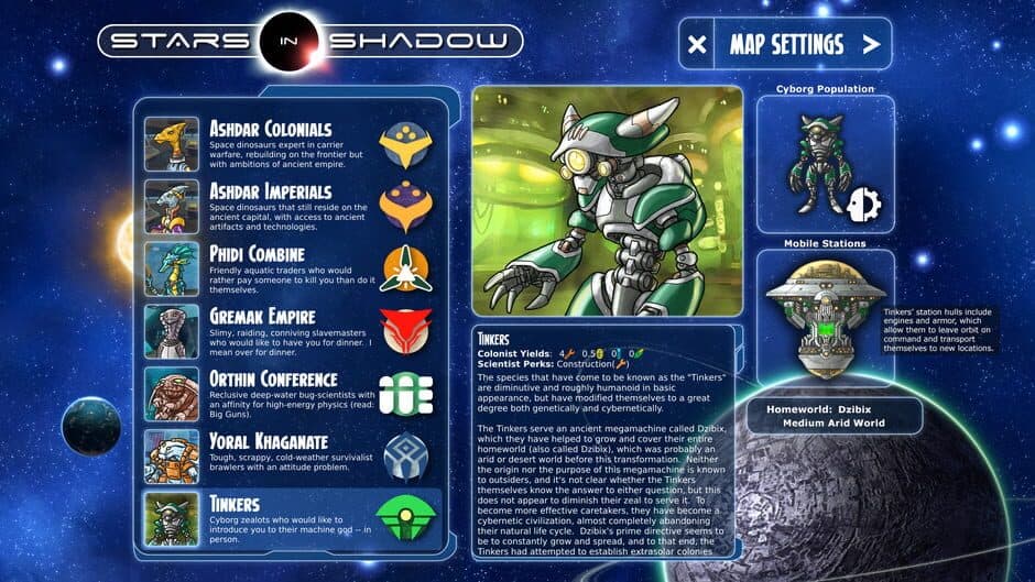 Скриншот 1 из Stars in Shadow: Legacies