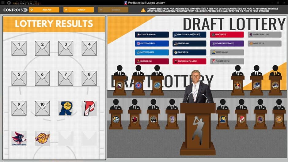 Скриншот 6 из Draft Day Sports: Pro Basketball 2021