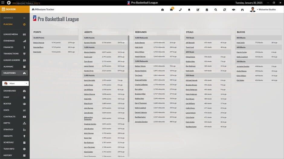 Скриншот 7 из Draft Day Sports: Pro Basketball 2021