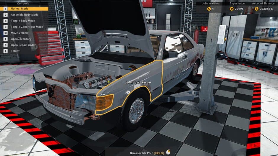 Скриншот 1 из Car Mechanic Simulator 2015: Mercedes-Benz