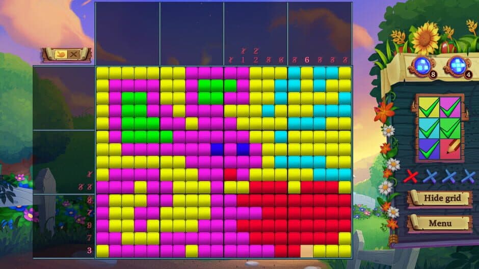 Скриншот 1 из Adventure Mosaics: Granny's Farm