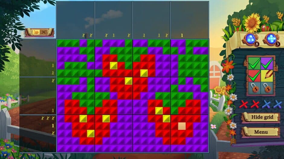Скриншот 4 из Adventure Mosaics: Granny's Farm