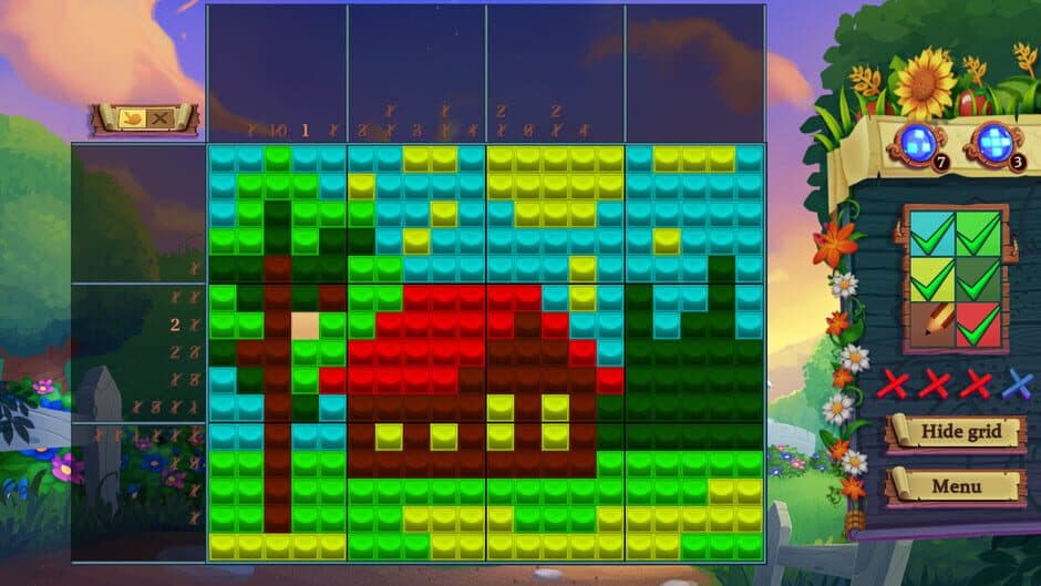 Скриншот 5 из Adventure Mosaics: Granny's Farm