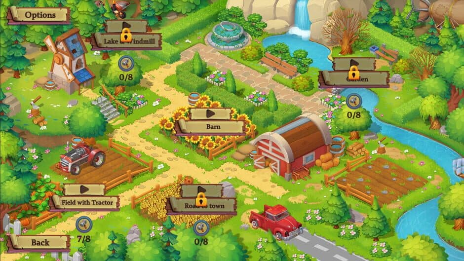 Скриншот 6 из Adventure Mosaics: Granny's Farm