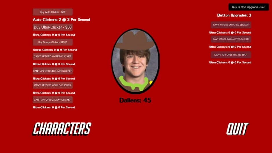 Скриншот 1 из Dallen Clicker Ultimate