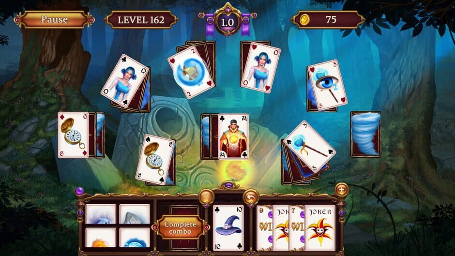 Скриншот 5 из Solitaire: Elemental Wizards