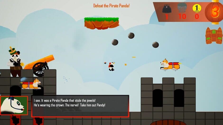 Скриншот 2 из Rocket Panda Panic